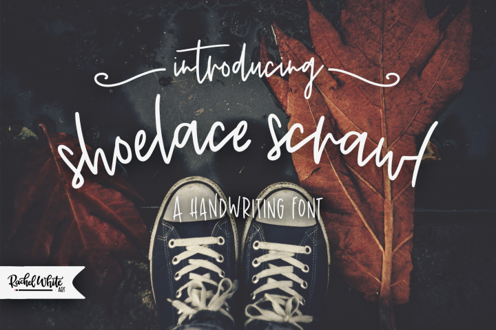 Shoelace Scrawl Free Fonts For Cricut