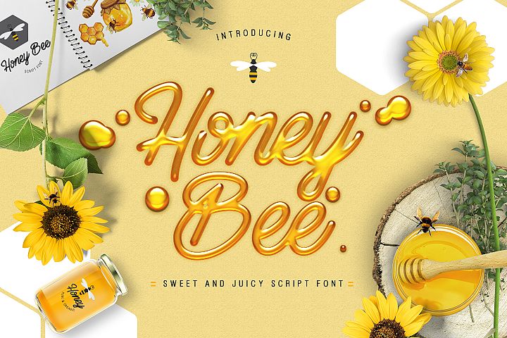 Honey Bee Free Fonts For Cricut