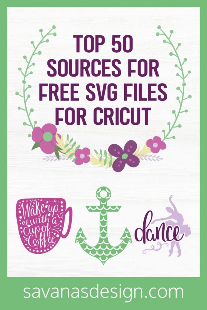 Free SVG Files for Cricut - SVG EPS PNG DXF Cut Files for Cricut and