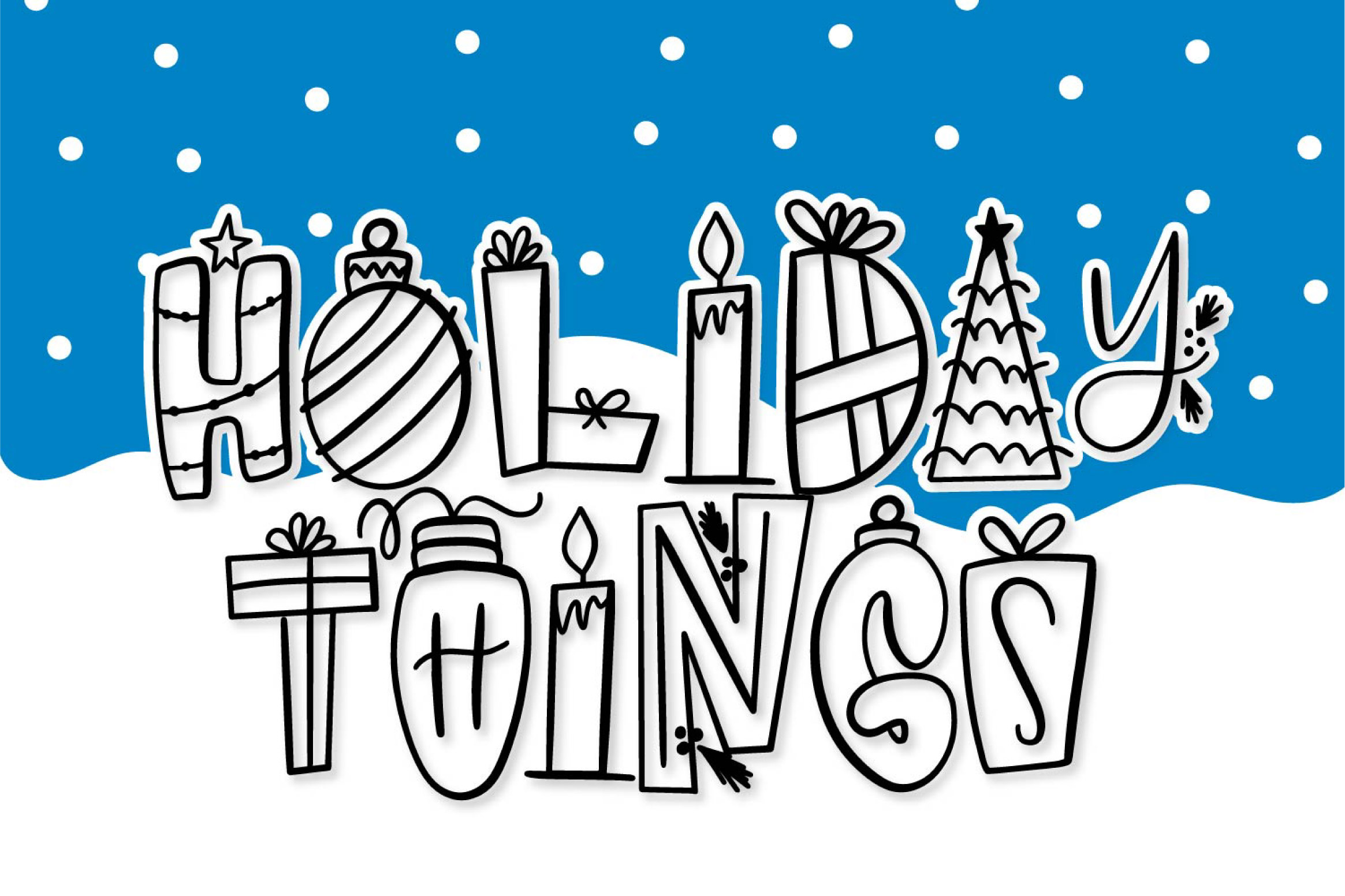 Holiday Things by Justina Tracy