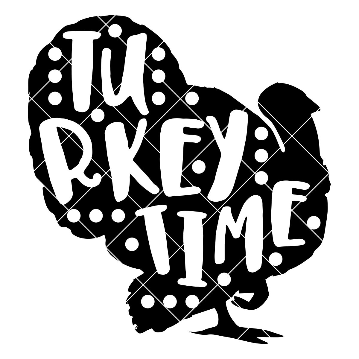 Turkey Time SVG