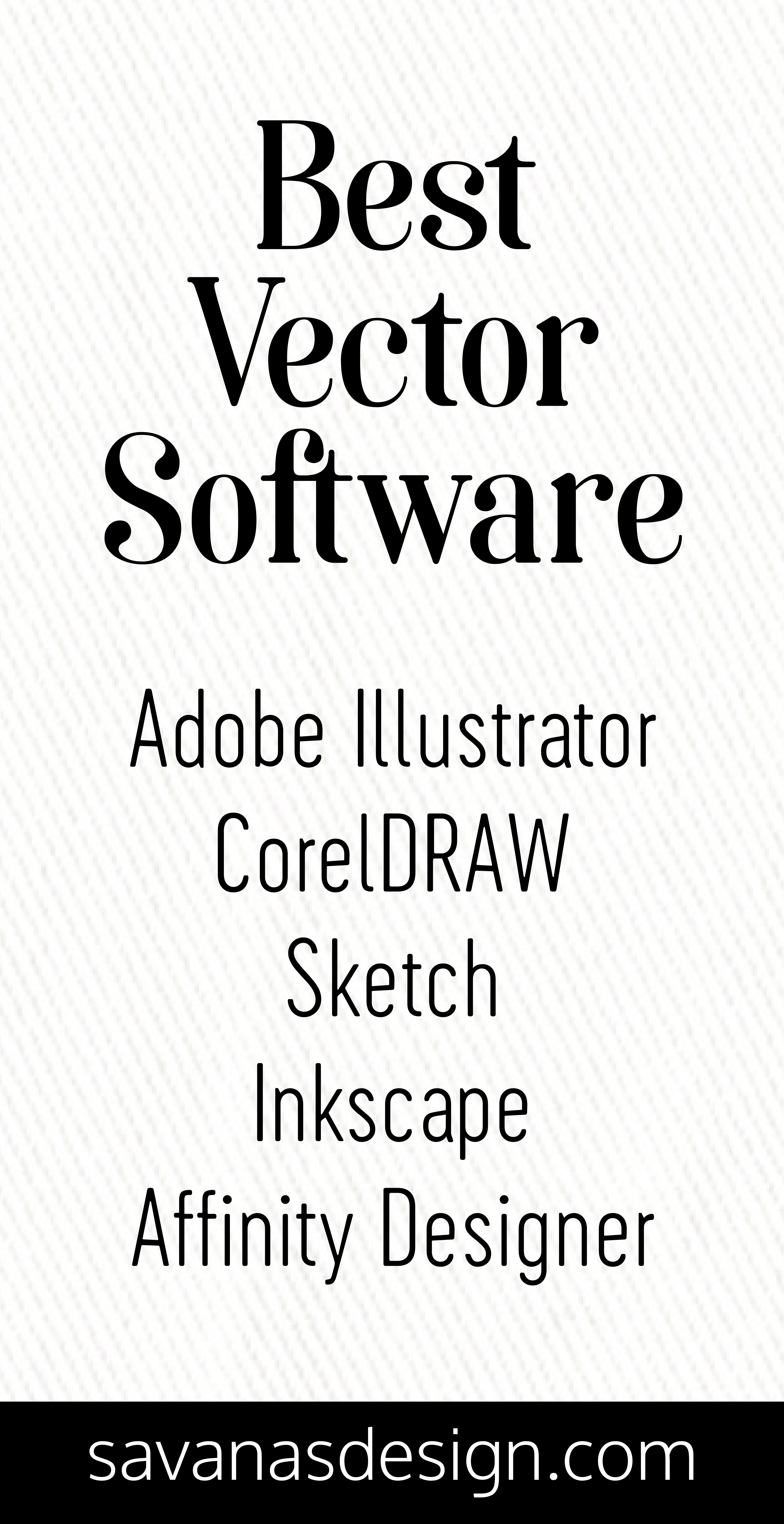 Best Vector Software Pinterest