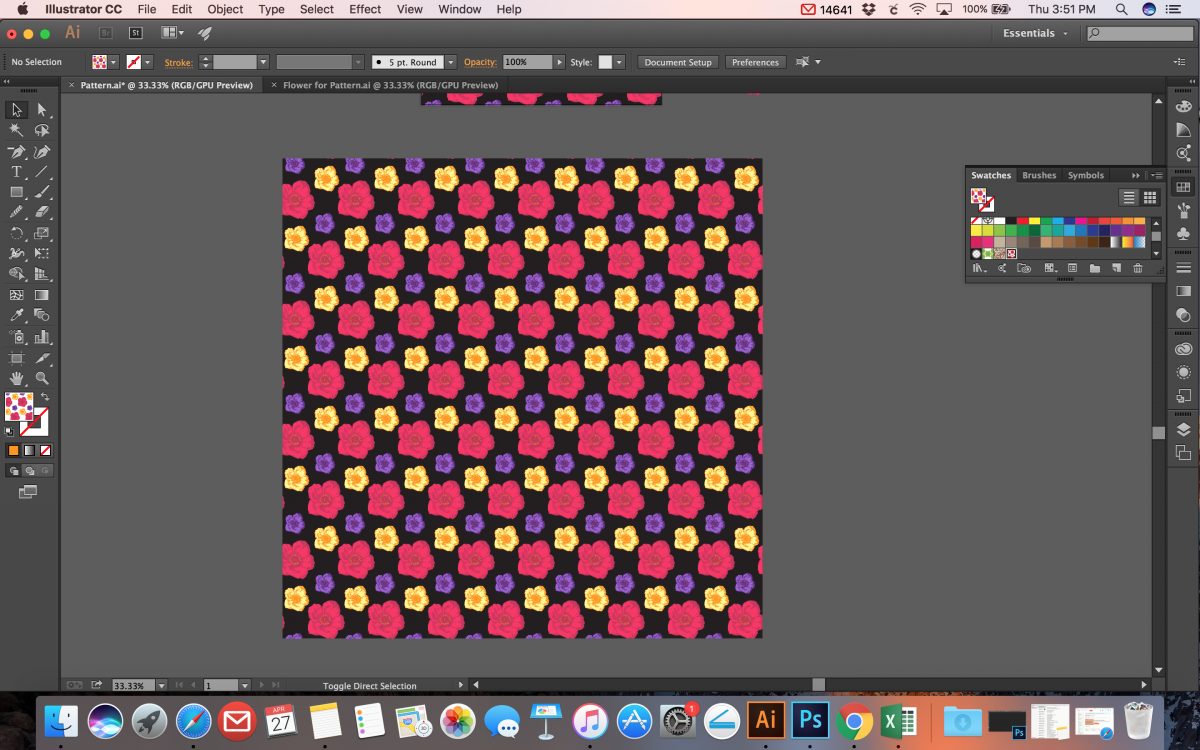 How to Make a Seamless Pattern in Illustrator Tutorial - SVG EPS PNG DXF  Cut Files for Cricut and Silhouette Cameo by SavanasDesign