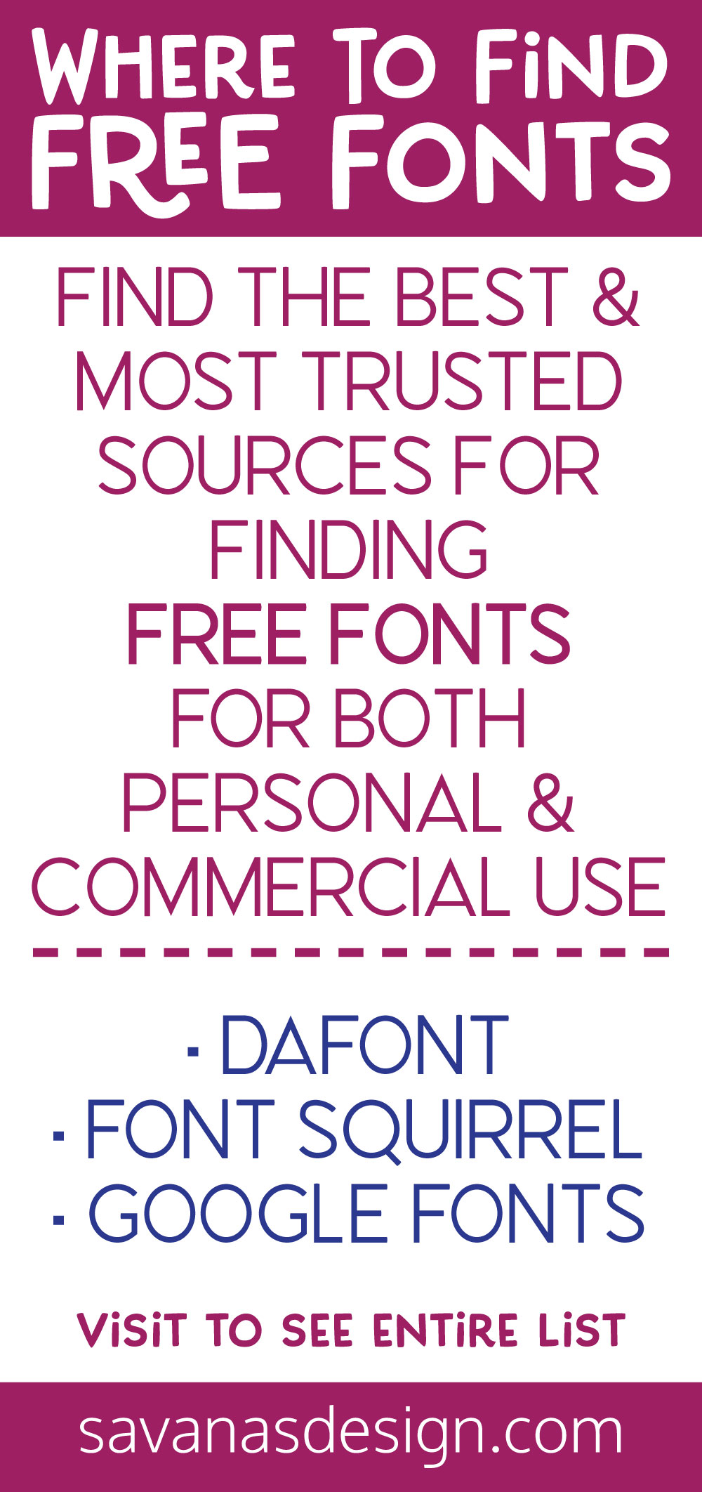 where to find free fonts